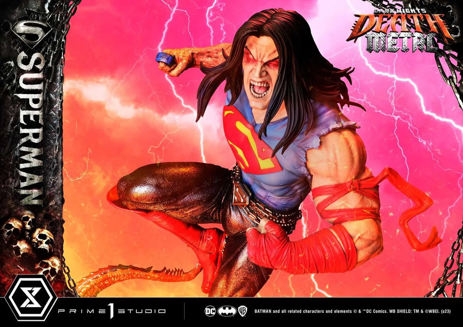 Superman (Regular Version) Dark Nights: Death Metal (Comics) – Prime1Studio – ActionFigure Brasil
