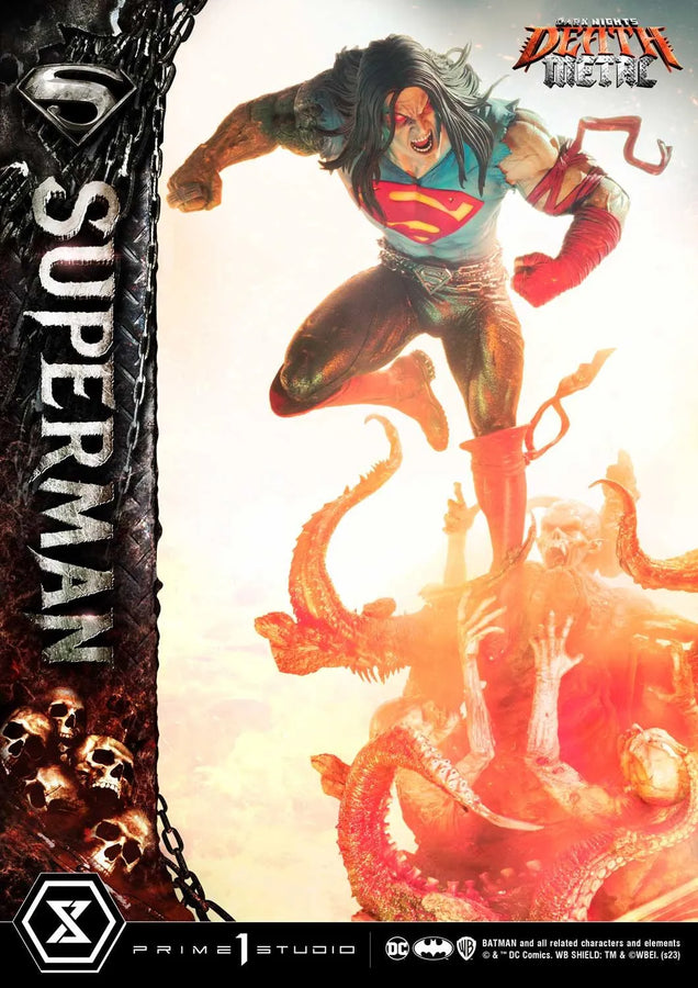 Superman (Regular Version) Dark Nights: Death Metal (Comics) – Prime1Studio – ActionFigure Brasil