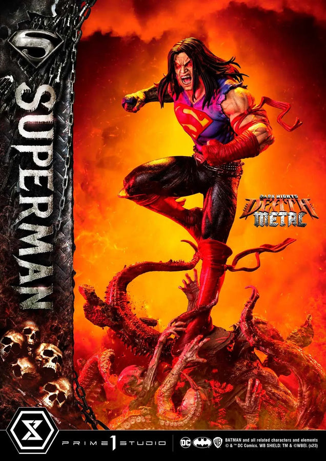 Superman (Regular Version) Dark Nights: Death Metal (Comics) – Prime1Studio – ActionFigure Brasil