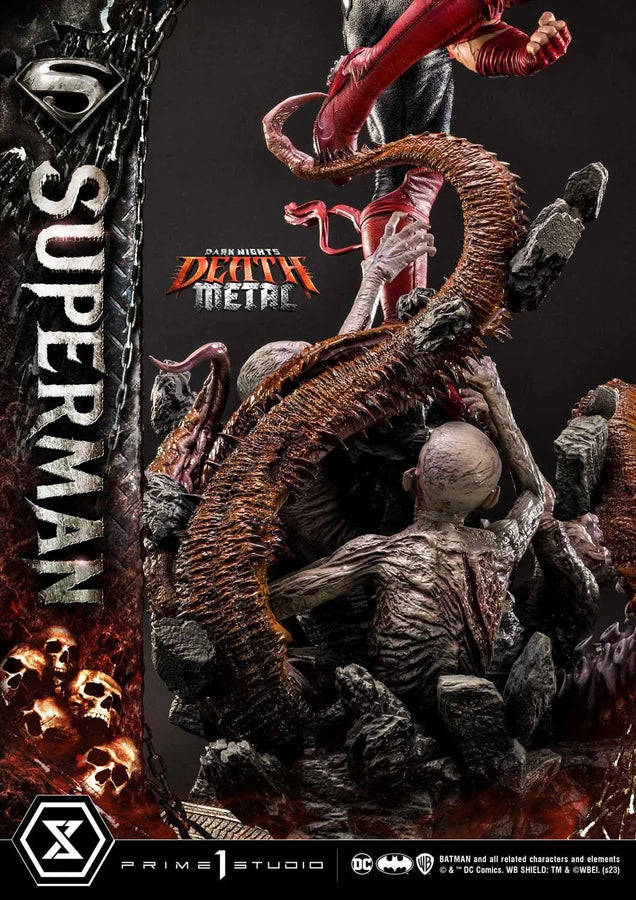 Superman (Regular Version) Dark Nights: Death Metal (Comics) – Prime1Studio – ActionFigure Brasil