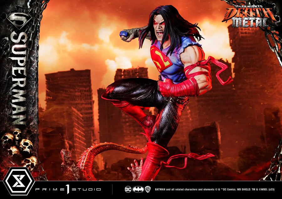 Superman (Regular Version) Dark Nights: Death Metal (Comics) – Prime1Studio – ActionFigure Brasil