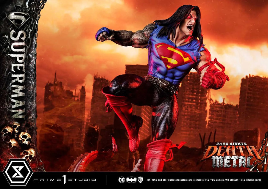 Superman (Regular Version) Dark Nights: Death Metal (Comics) – Prime1Studio – ActionFigure Brasil