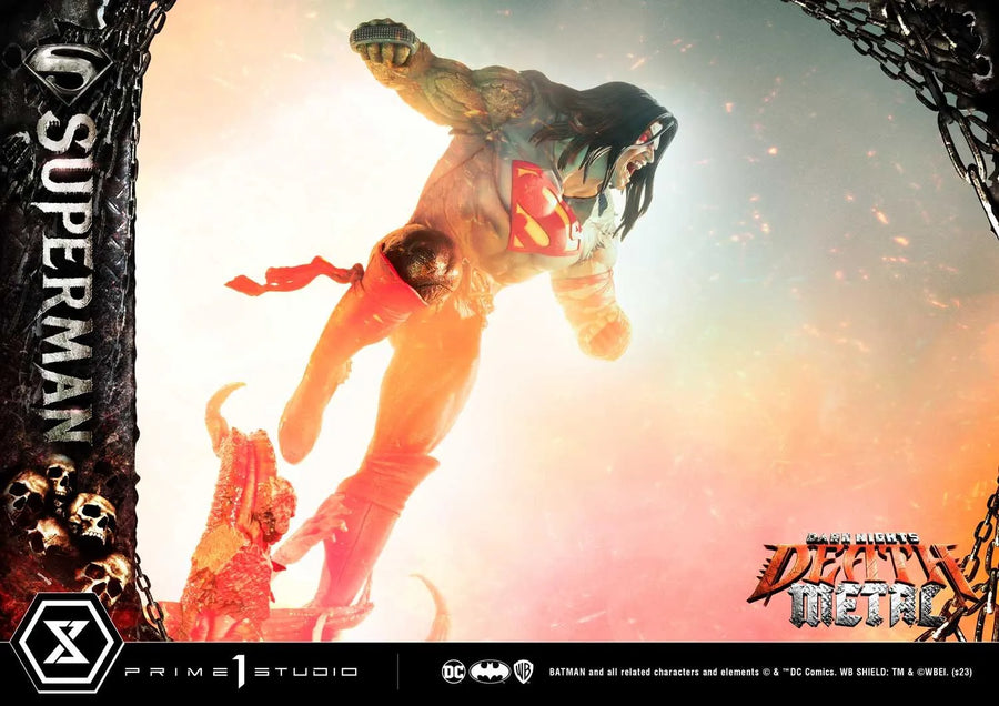 Superman (Regular Version) Dark Nights: Death Metal (Comics) – Prime1Studio – ActionFigure Brasil