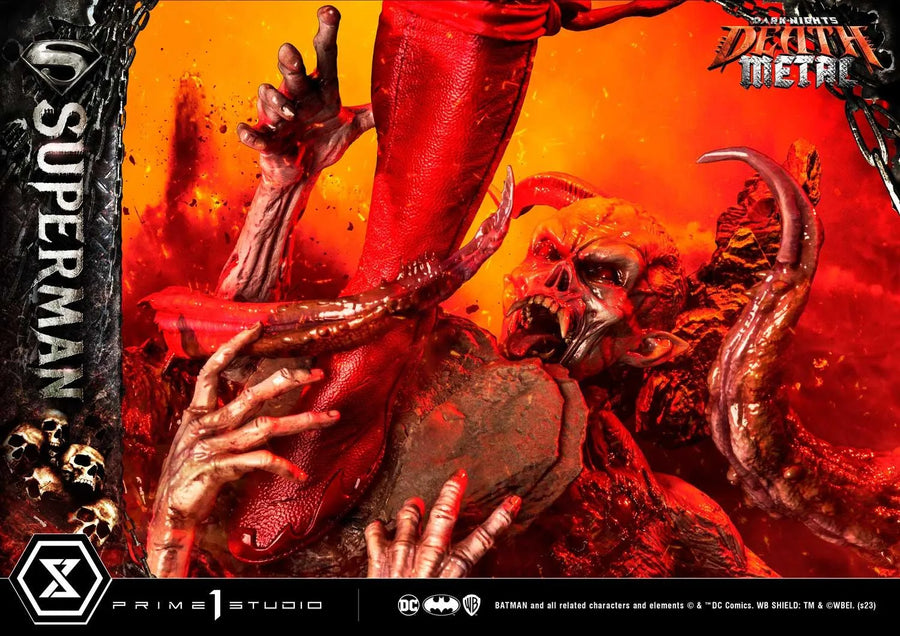 Superman (Regular Version) Dark Nights: Death Metal (Comics) – Prime1Studio – ActionFigure Brasil