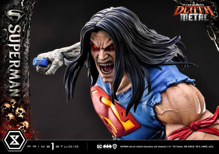 Superman (Regular Version) Dark Nights: Death Metal (Comics) – Prime1Studio – ActionFigure Brasil