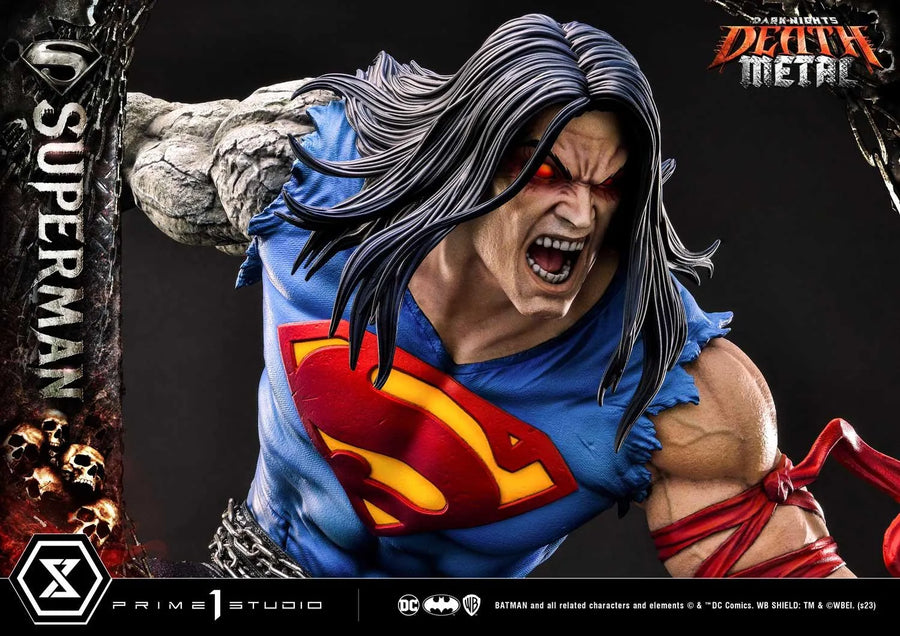 Superman (Regular Version) Dark Nights: Death Metal (Comics) – Prime1Studio – ActionFigure Brasil