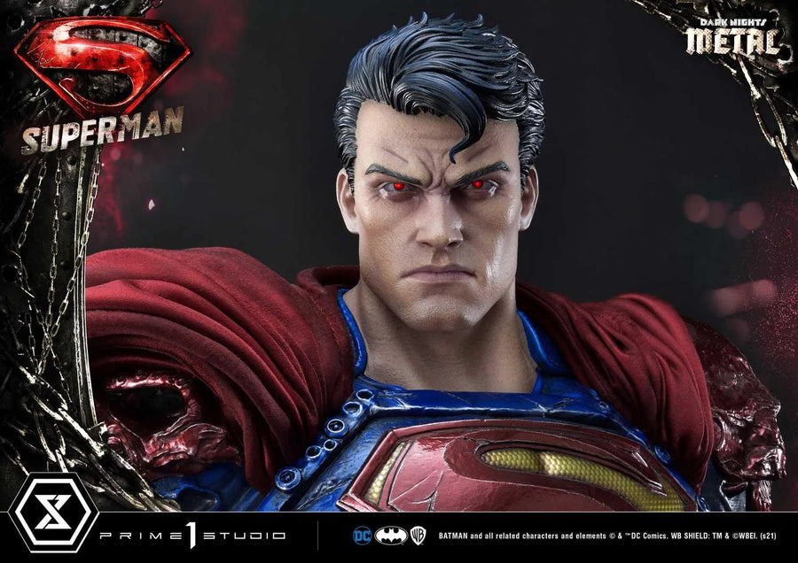 Superman (Regular Version) Dark Nights: Metal (Comics) – Prime1Studio – ActionFigure Brasil