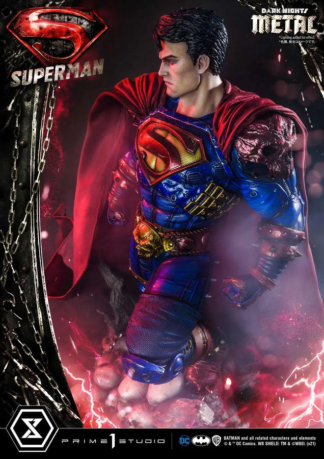 Superman (Regular Version) Dark Nights: Metal (Comics) – Prime1Studio – ActionFigure Brasil