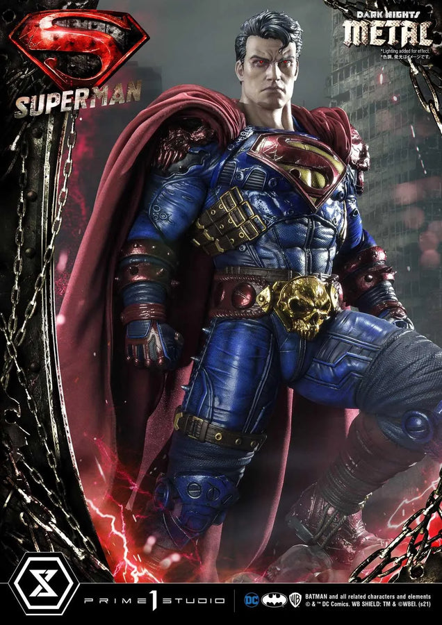 Superman (Regular Version) Dark Nights: Metal (Comics) – Prime1Studio – ActionFigure Brasil