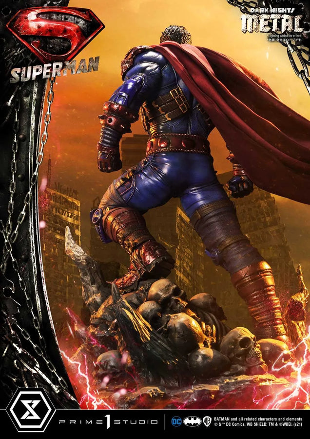 Superman (Regular Version) Dark Nights: Metal (Comics) – Prime1Studio – ActionFigure Brasil