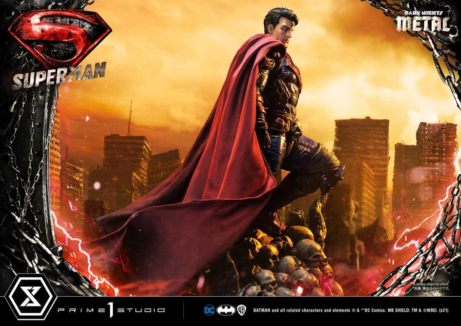 Superman (Regular Version) Dark Nights: Metal (Comics) – Prime1Studio – ActionFigure Brasil