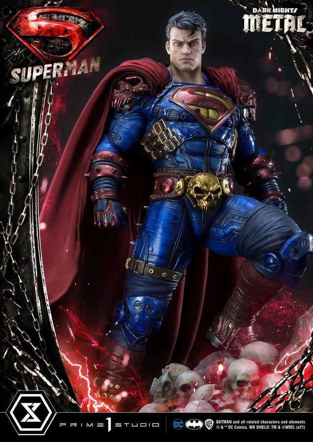 Superman (Regular Version) Dark Nights: Metal (Comics) – Prime1Studio – ActionFigure Brasil