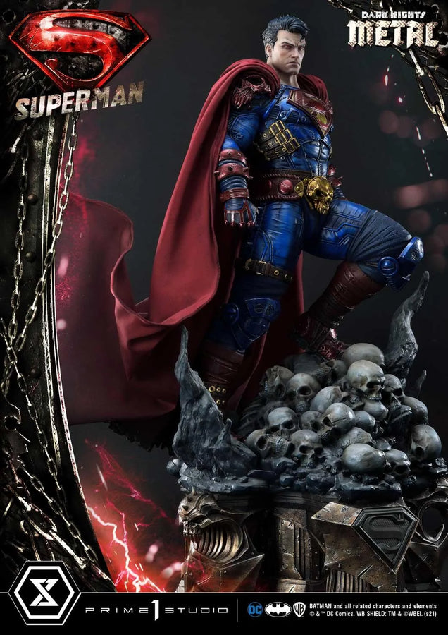 Superman (Regular Version) Dark Nights: Metal (Comics) – Prime1Studio – ActionFigure Brasil