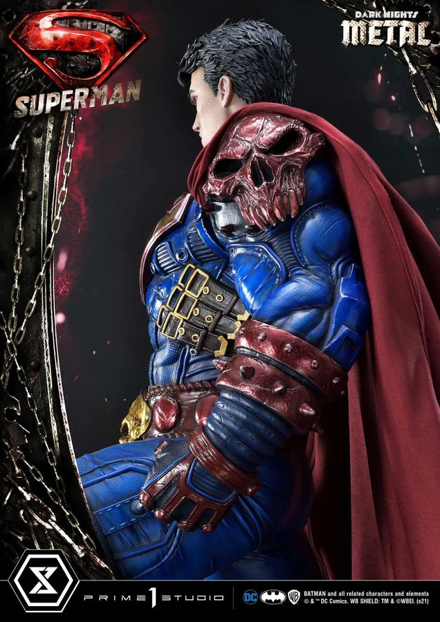 Superman (Regular Version) Dark Nights: Metal (Comics) – Prime1Studio – ActionFigure Brasil