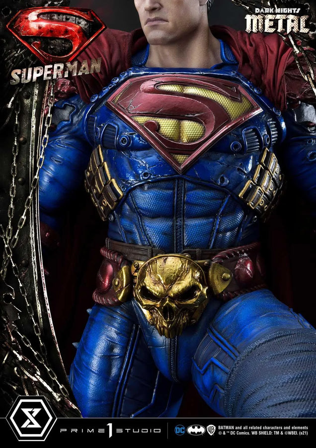 Superman (Regular Version) Dark Nights: Metal (Comics) – Prime1Studio – ActionFigure Brasil