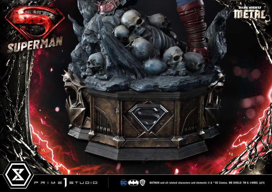 Superman (Regular Version) Dark Nights: Metal (Comics) – Prime1Studio – ActionFigure Brasil