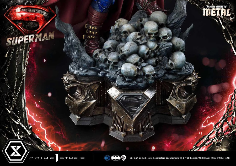 Superman (Regular Version) Dark Nights: Metal (Comics) – Prime1Studio – ActionFigure Brasil