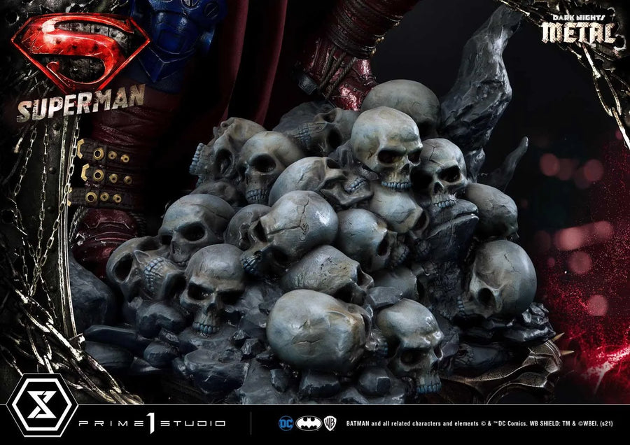 Superman (Regular Version) Dark Nights: Metal (Comics) – Prime1Studio – ActionFigure Brasil