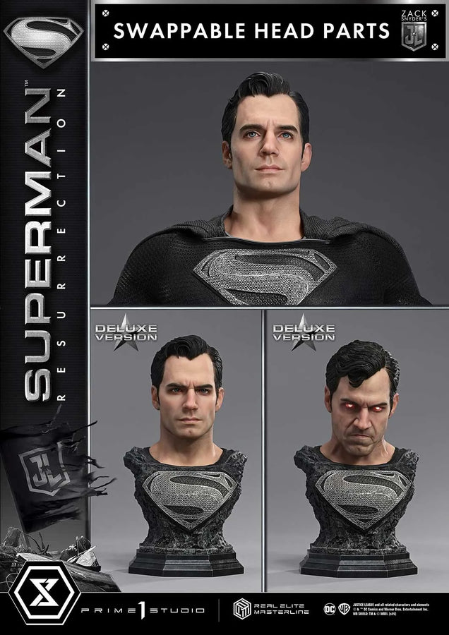 Superman Resurrection (Zack Snyder's DX Bonus) Justice League (Film) – Prime1Studio – ActionFigure Brasil