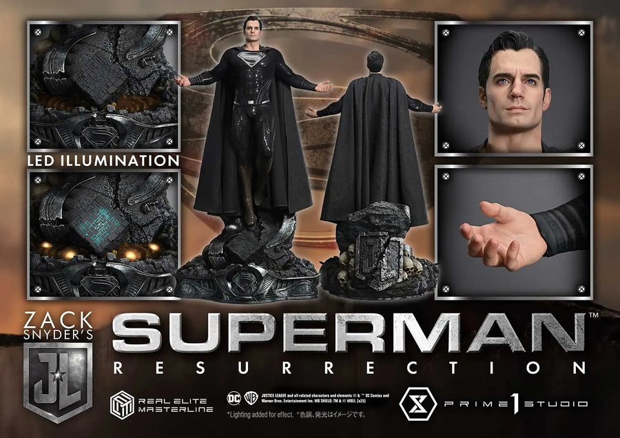 Superman Resurrection (Zack Snyder's Regular) Justice League (Film) – Prime1Studio – ActionFigure Brasil