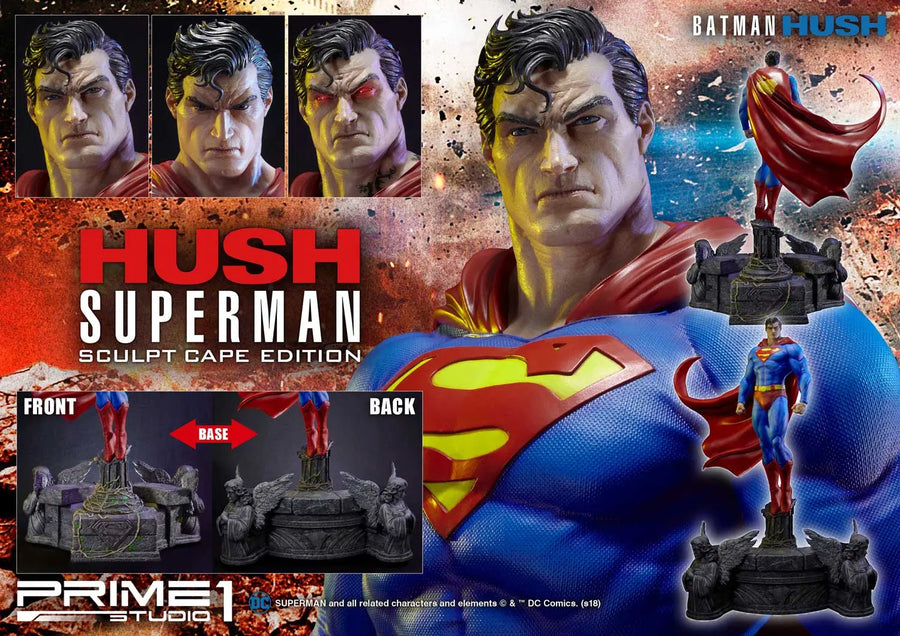 Superman (Sculpt Cape Edition) Batman: Hush (Comics) – Prime1Studio – ActionFigure Brasil