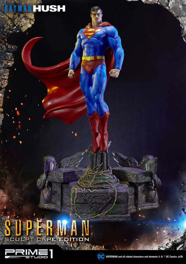 Superman (Sculpt Cape Edition) Batman: Hush (Comics) – Prime1Studio – ActionFigure Brasil