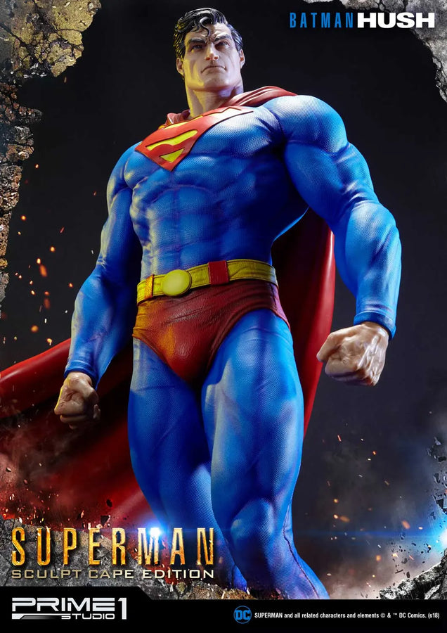 Superman (Sculpt Cape Edition) Batman: Hush (Comics) – Prime1Studio – ActionFigure Brasil