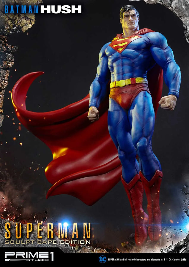 Superman (Sculpt Cape Edition) Batman: Hush (Comics) – Prime1Studio – ActionFigure Brasil