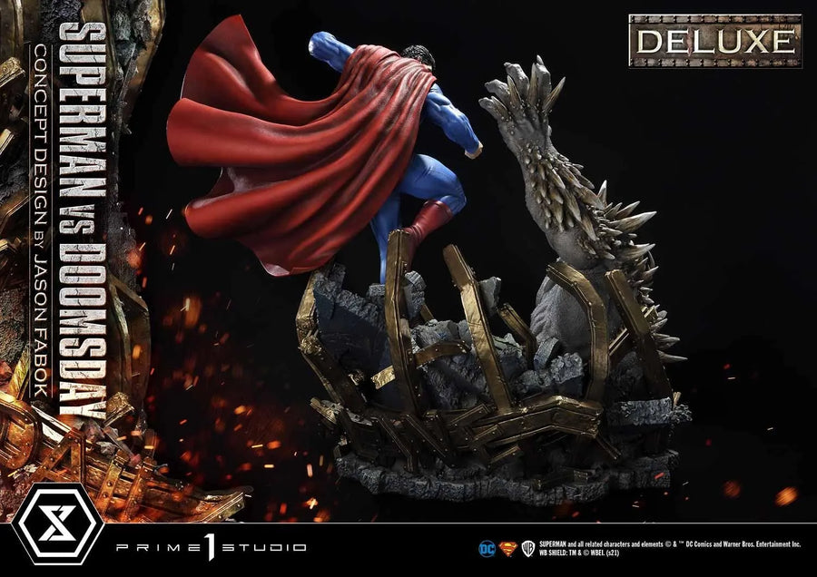 Superman VS Doomsday (Deluxe Bonus Version) Superman (Comics) – Prime1Studio – ActionFigure Brasil