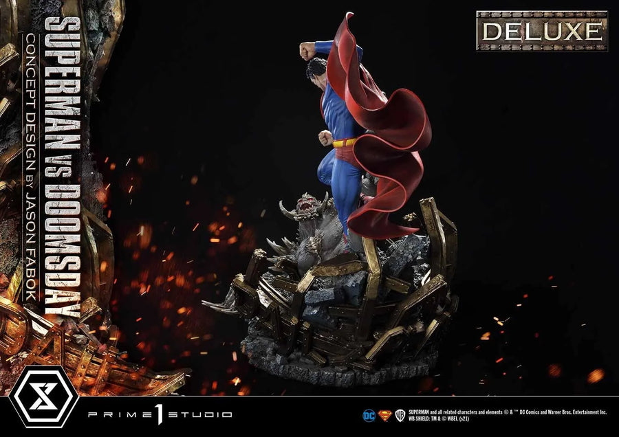 Superman VS Doomsday (Deluxe Bonus Version) Superman (Comics) – Prime1Studio – ActionFigure Brasil