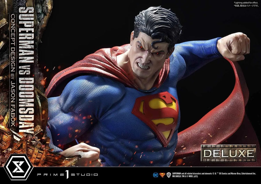 Superman VS Doomsday (Deluxe Bonus Version) Superman (Comics) – Prime1Studio – ActionFigure Brasil