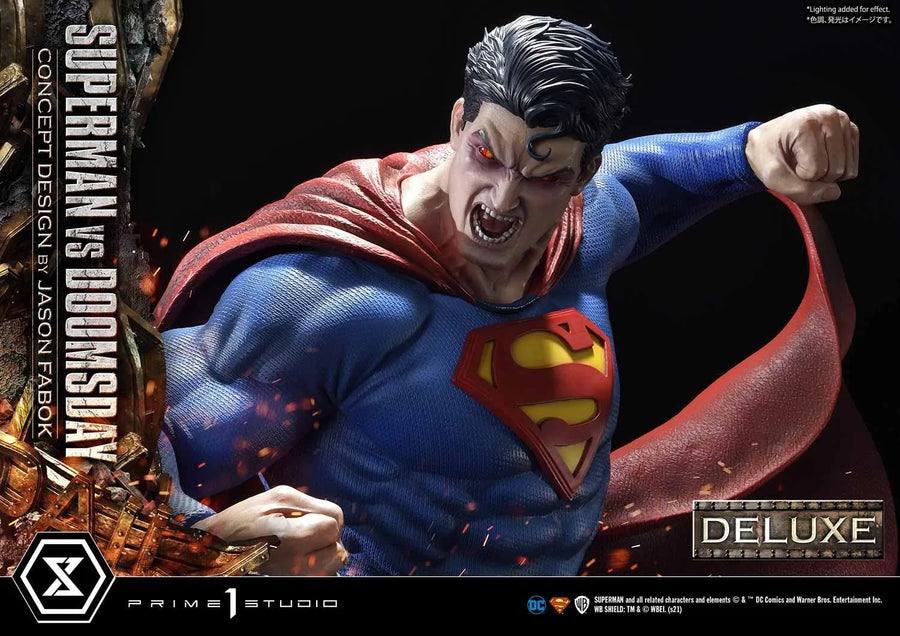 Superman VS Doomsday (Deluxe Bonus Version) Superman (Comics) – Prime1Studio – ActionFigure Brasil