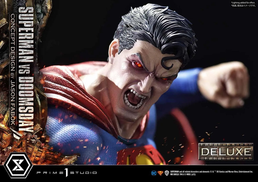 Superman VS Doomsday (Deluxe Bonus Version) Superman (Comics) – Prime1Studio – ActionFigure Brasil