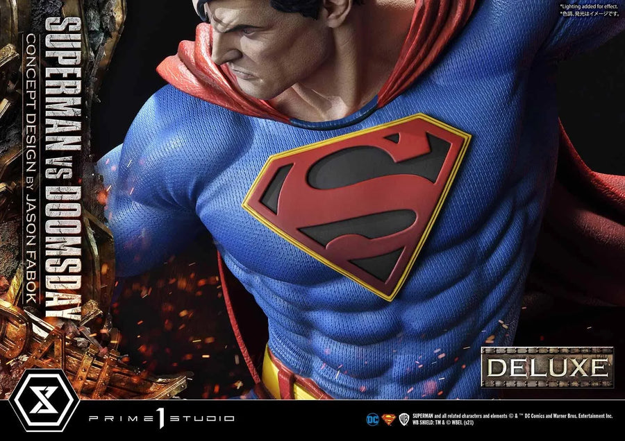 Superman VS Doomsday (Deluxe Bonus Version) Superman (Comics) – Prime1Studio – ActionFigure Brasil