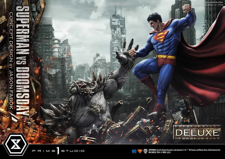 Superman VS Doomsday (Deluxe Bonus Version) Superman (Comics) – Prime1Studio – ActionFigure Brasil