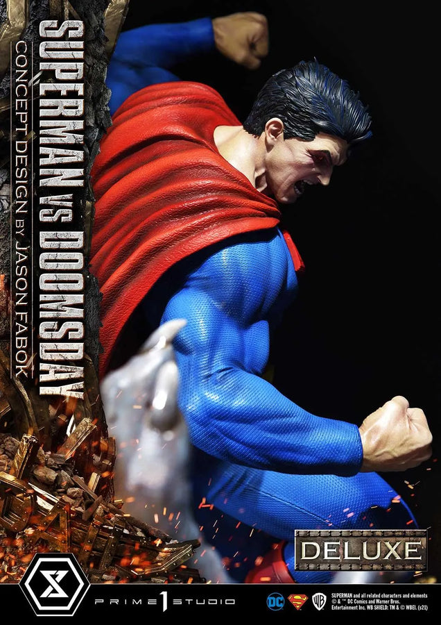 Superman VS Doomsday (Deluxe Bonus Version) Superman (Comics) – Prime1Studio – ActionFigure Brasil