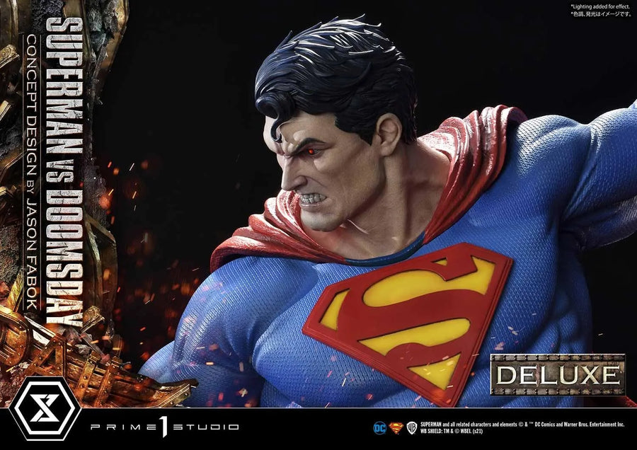 Superman VS Doomsday (Deluxe Bonus Version) Superman (Comics) – Prime1Studio – ActionFigure Brasil