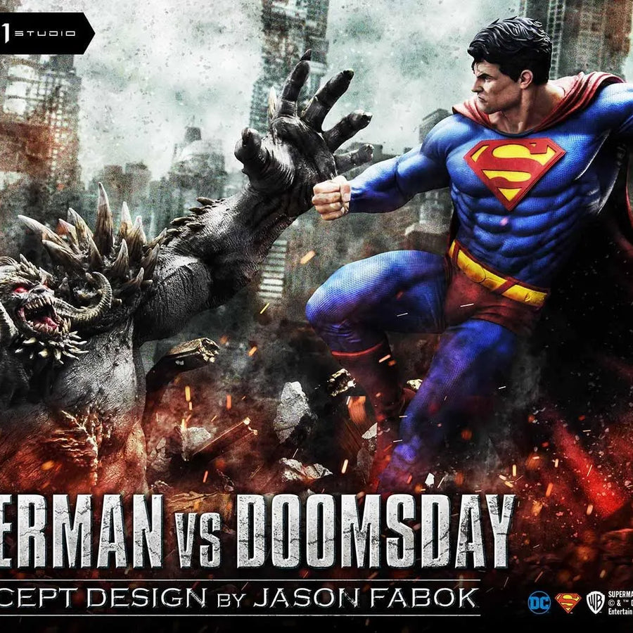 Superman VS Doomsday (Regular Version) Superman (Comics) – Prime1Studio – ActionFigure Brasil
