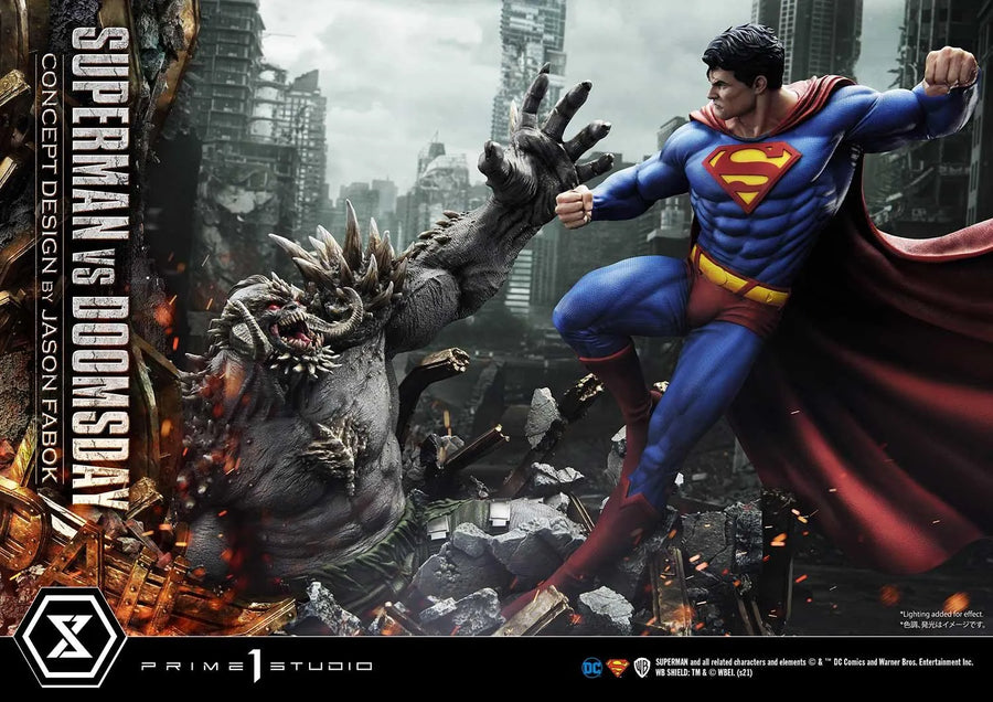 Superman VS Doomsday (Regular Version) Superman (Comics) – Prime1Studio – ActionFigure Brasil
