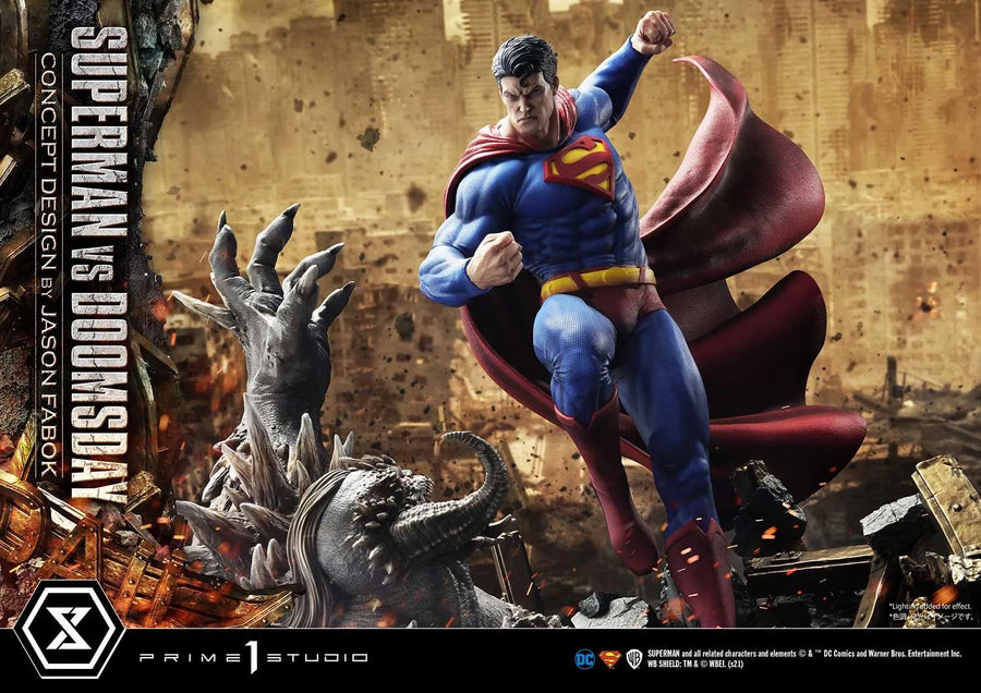 Superman VS Doomsday (Regular Version) Superman (Comics) – Prime1Studio – ActionFigure Brasil