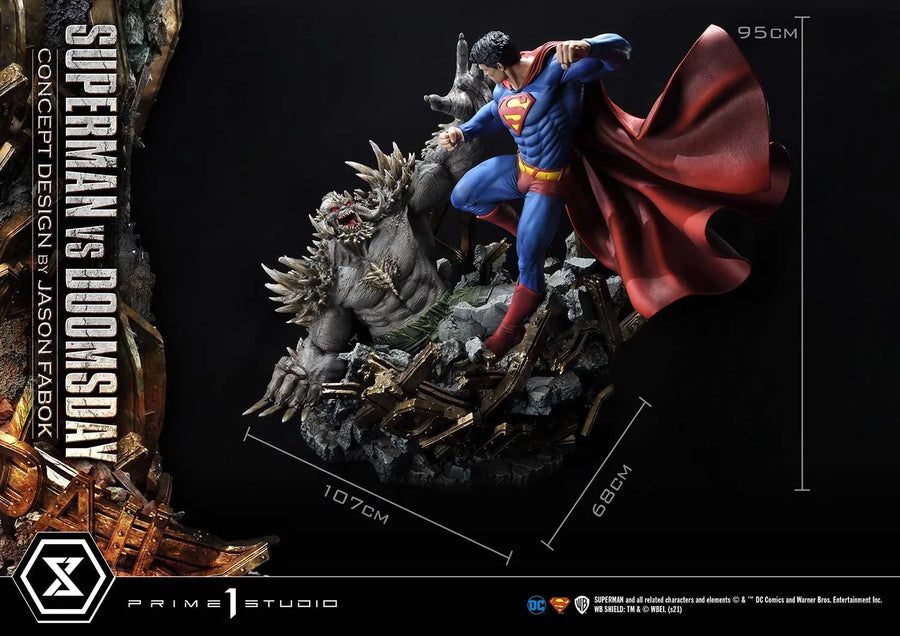 Superman VS Doomsday (Regular Version) Superman (Comics) – Prime1Studio – ActionFigure Brasil