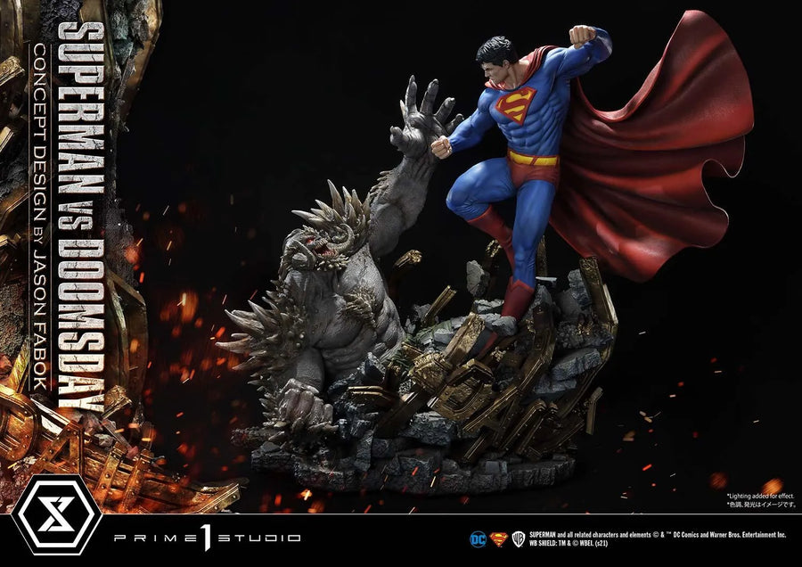 Superman VS Doomsday (Regular Version) Superman (Comics) – Prime1Studio – ActionFigure Brasil