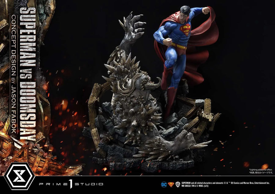 Superman VS Doomsday (Regular Version) Superman (Comics) – Prime1Studio – ActionFigure Brasil