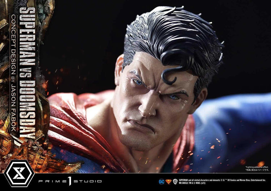 Superman VS Doomsday (Regular Version) Superman (Comics) – Prime1Studio – ActionFigure Brasil
