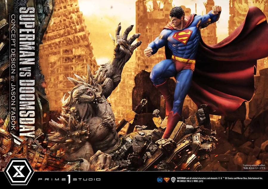 Superman VS Doomsday (Regular Version) Superman (Comics) – Prime1Studio – ActionFigure Brasil