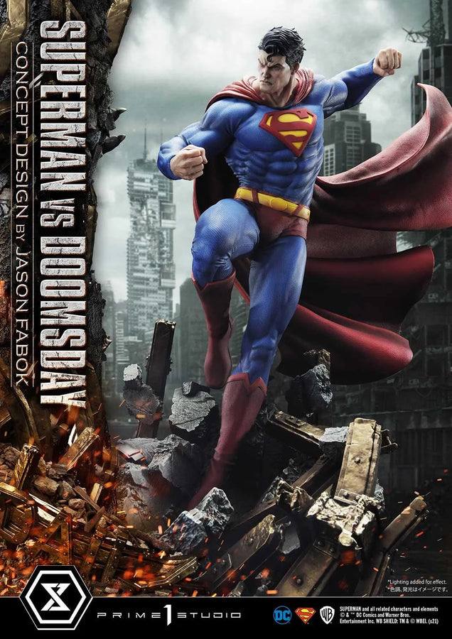 Superman VS Doomsday (Regular Version) Superman (Comics) – Prime1Studio – ActionFigure Brasil