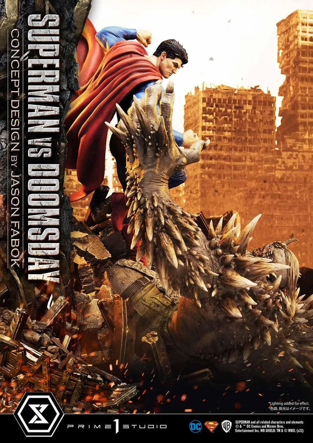 Superman VS Doomsday (Regular Version) Superman (Comics) – Prime1Studio – ActionFigure Brasil