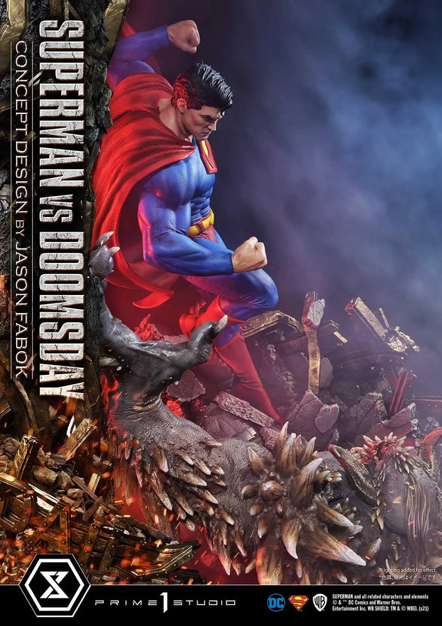Superman VS Doomsday (Regular Version) Superman (Comics) – Prime1Studio – ActionFigure Brasil