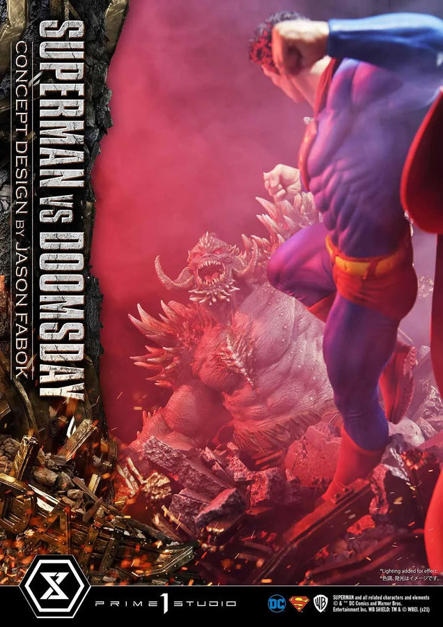Superman VS Doomsday (Regular Version) Superman (Comics) – Prime1Studio – ActionFigure Brasil