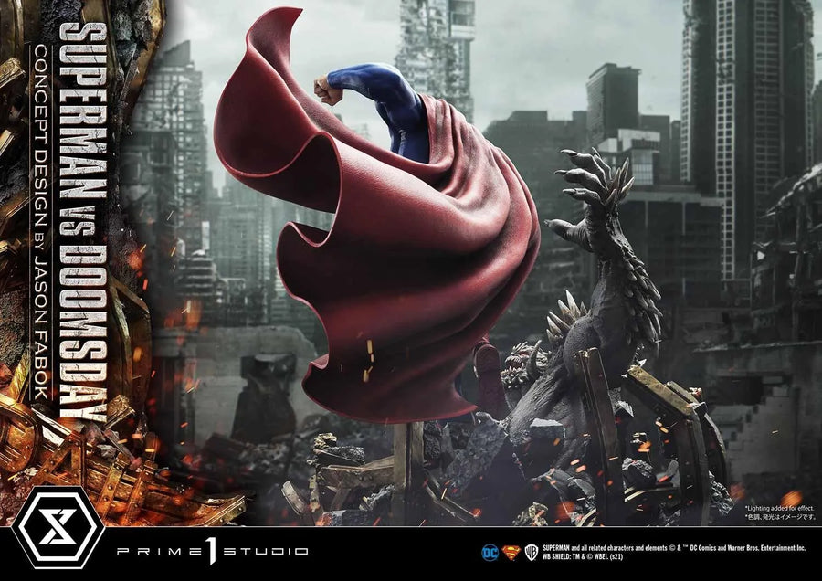 Superman VS Doomsday (Regular Version) Superman (Comics) – Prime1Studio – ActionFigure Brasil